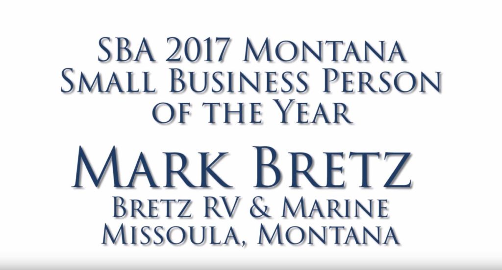 SBA 2017 Montana Small Business Person of the Year: Mark Bretz